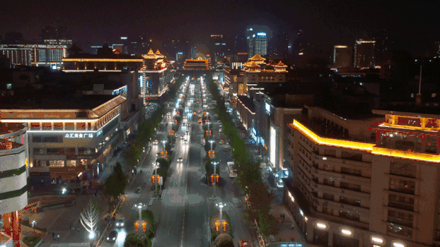 城市夜景GIF图片素材免费下载
