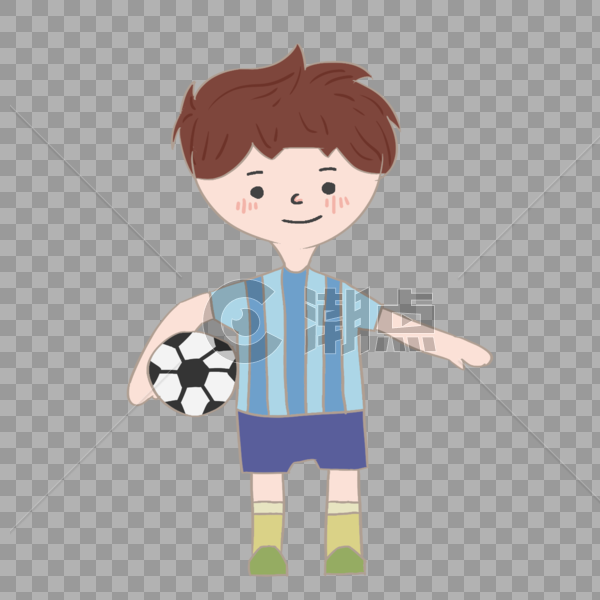 足球赛小男孩踢足球图片素材免费下载