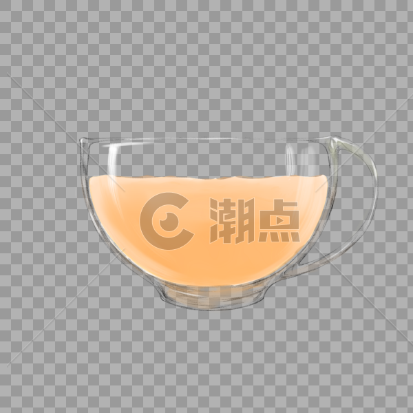 玻璃茶杯图片素材免费下载
