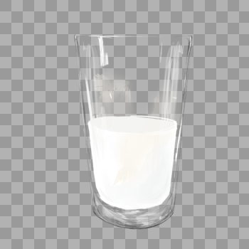 牛奶玻璃杯图片素材免费下载
