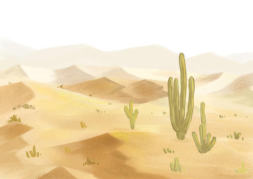 沙漠背景图片素材免费下载