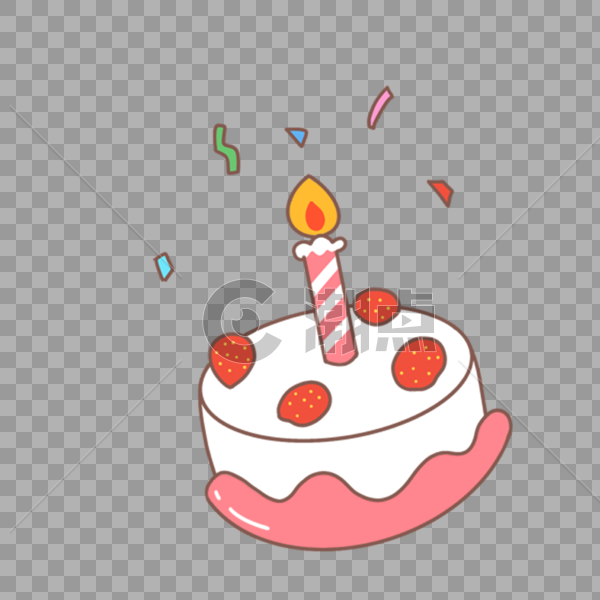 生日蛋糕图标图片素材免费下载
