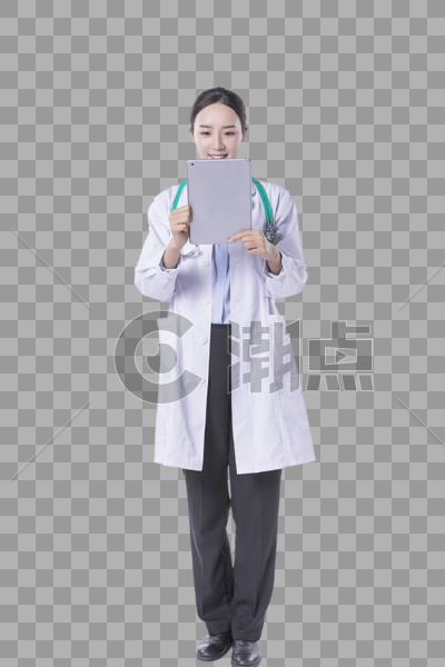 手持平板的医生图片素材免费下载