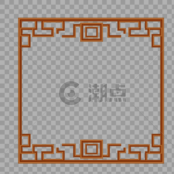 中国传统元素边框图片素材免费下载