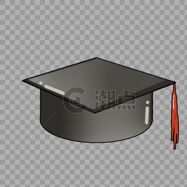 毕业季学士帽装饰素材图案图片素材免费下载