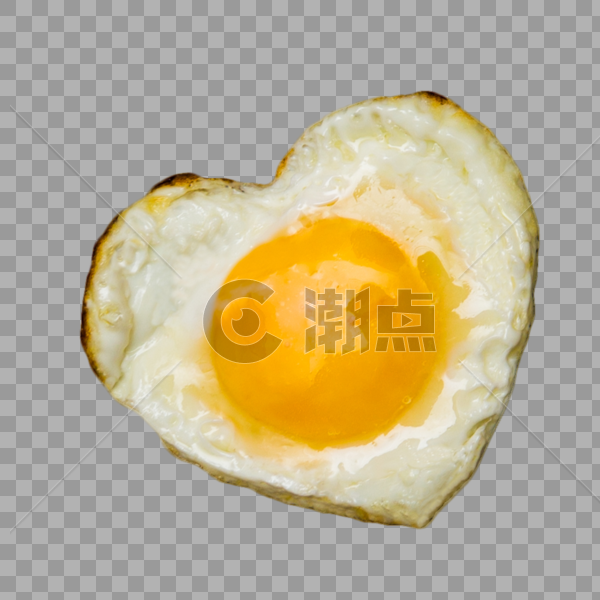 美味早餐心形鸡蛋图片素材免费下载