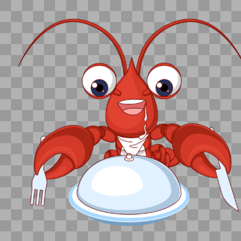 吃西餐龙虾图片素材免费下载