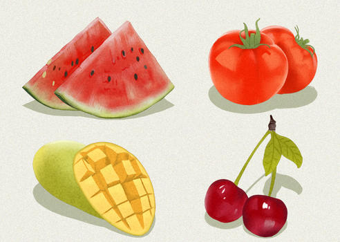 蔬果插画图片素材免费下载
