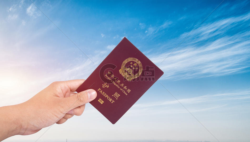 旅行出国的护照图片素材免费下载