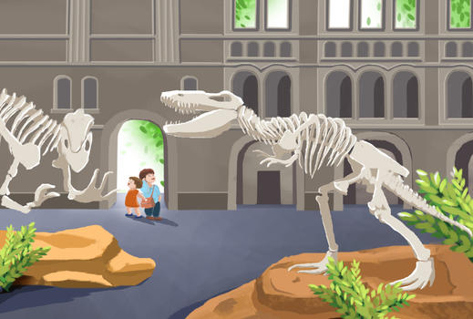 恐龙博物馆图片素材免费下载