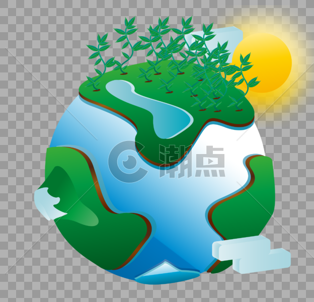 世界环境日地球矢量图图片素材免费下载