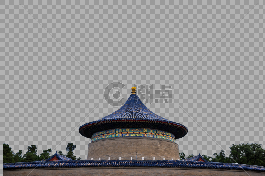 北京天坛公园古建筑图片素材免费下载
