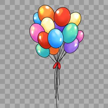 情人节气球图片素材免费下载