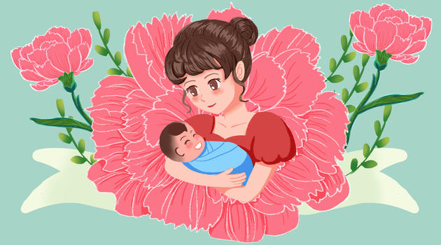 母亲节康乃馨图片素材免费下载