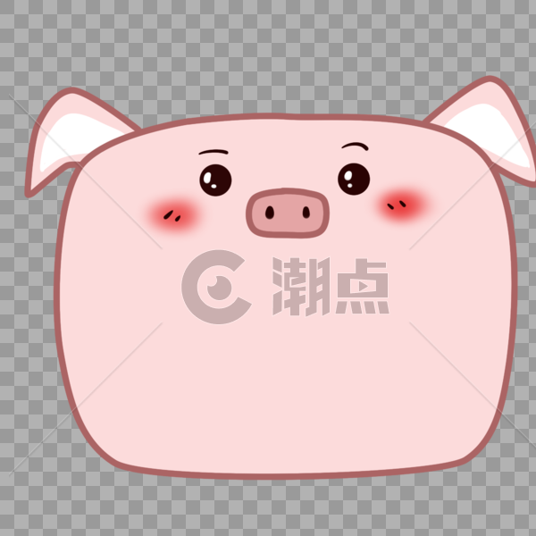 猪边框图片素材免费下载