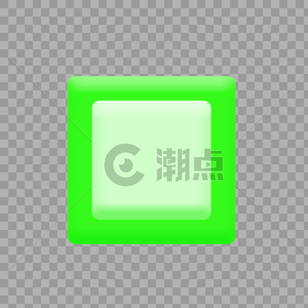 绿色按钮图片素材免费下载