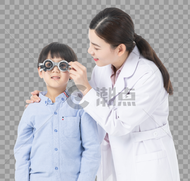 儿童体检视力检查图片素材免费下载