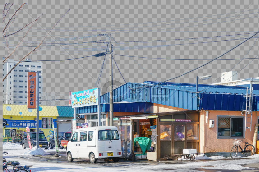 日本北海道海鲜市场图片素材免费下载