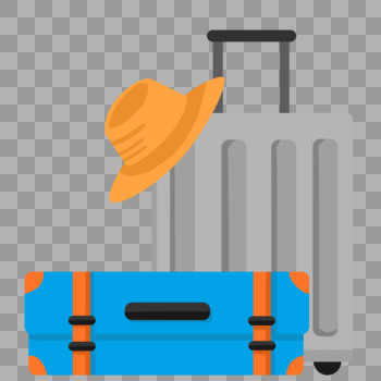 出游的行李箱图片素材免费下载