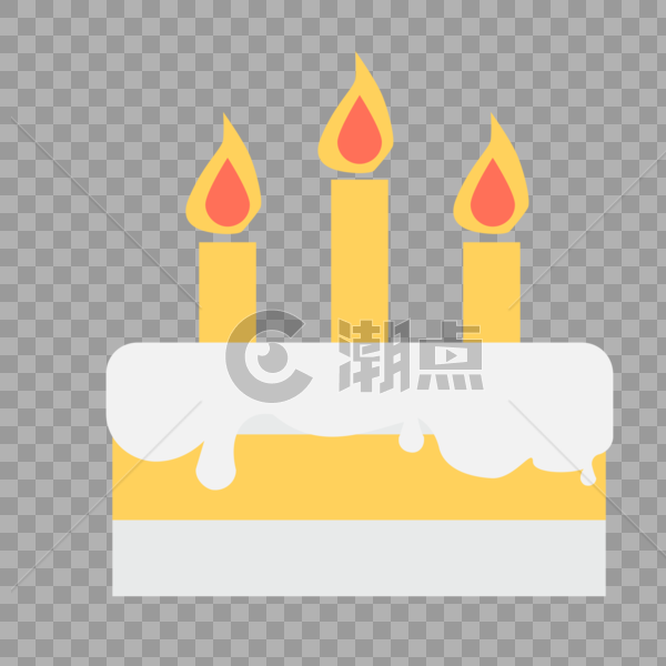 生日蛋糕免抠矢量素材图片素材免费下载
