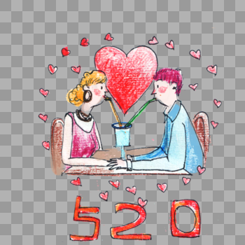 520主题情侣图片素材免费下载
