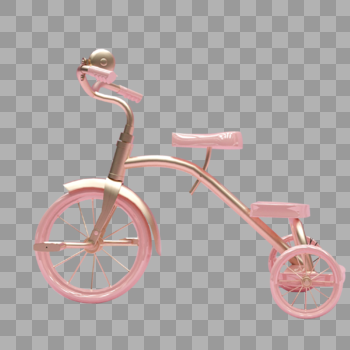 粉色单车图片素材免费下载