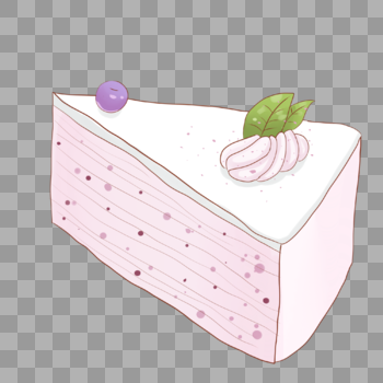 蓝莓蛋糕图片素材免费下载