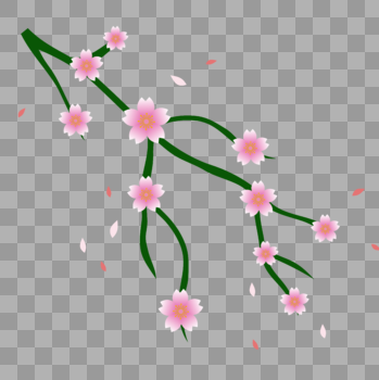 美丽的粉色花朵图片素材免费下载