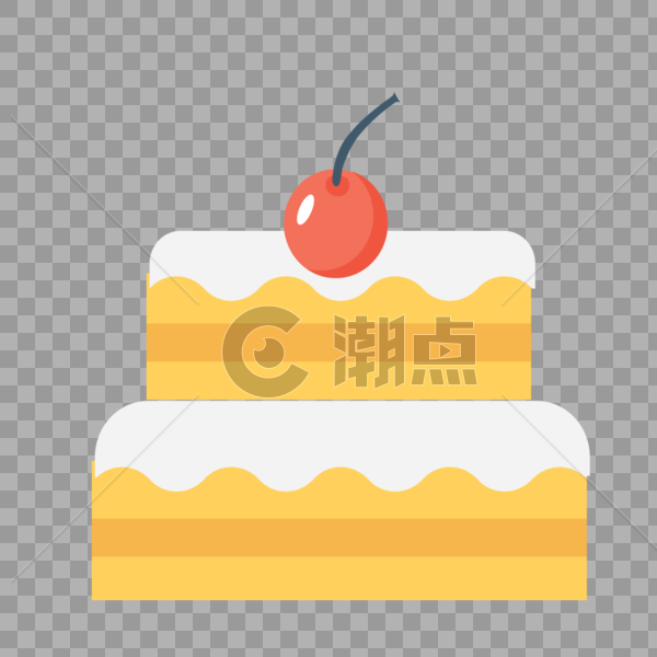 蛋糕美食免抠矢量插画素材图片素材免费下载
