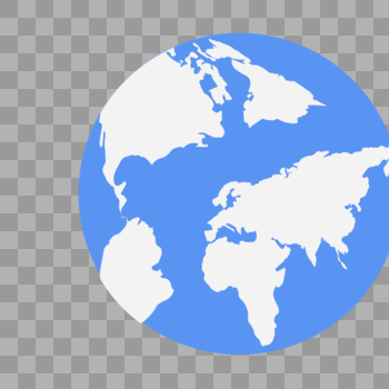地球图标免抠矢量插画素材图片素材免费下载