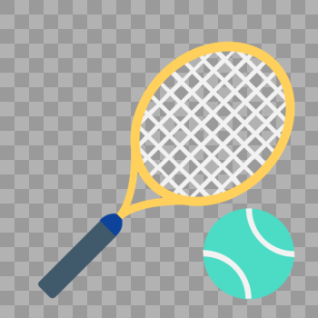 网球图标免抠矢量插画素材图片素材免费下载