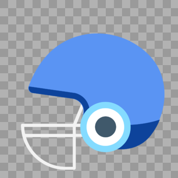 橄榄球头盔图标免抠矢量插画素材图片素材免费下载