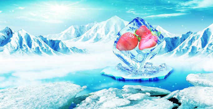 寒冷的水果图片素材免费下载