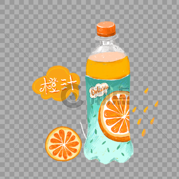 橙汁果汁图片素材免费下载