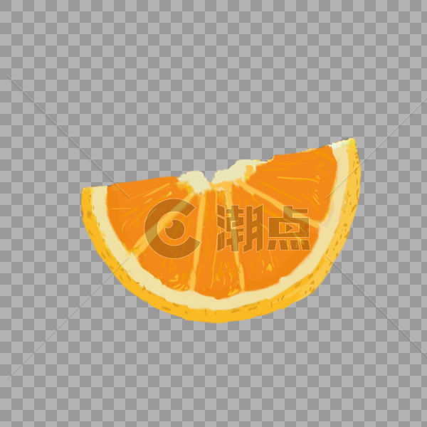 一块橙子图片素材免费下载