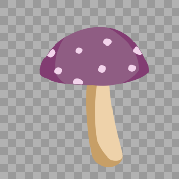 紫色鲜菇图片素材免费下载