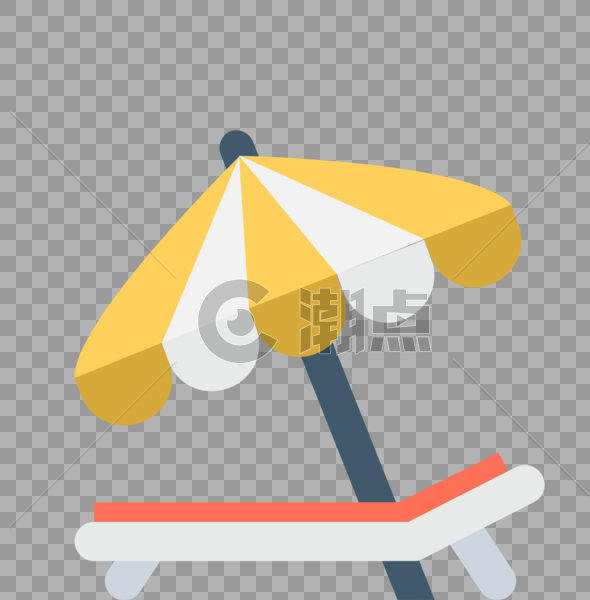 遮阳伞图标免抠矢量插画素材图片素材免费下载