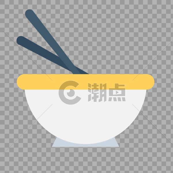 碗筷图标免抠矢量插画素材设计元素1100*1100图片素材免费下载-编号482222-潮点视频