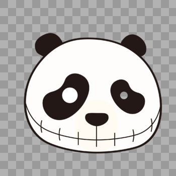 熊猫骷髅表情包图片素材免费下载