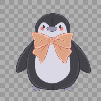 企鹅布偶图片素材免费下载