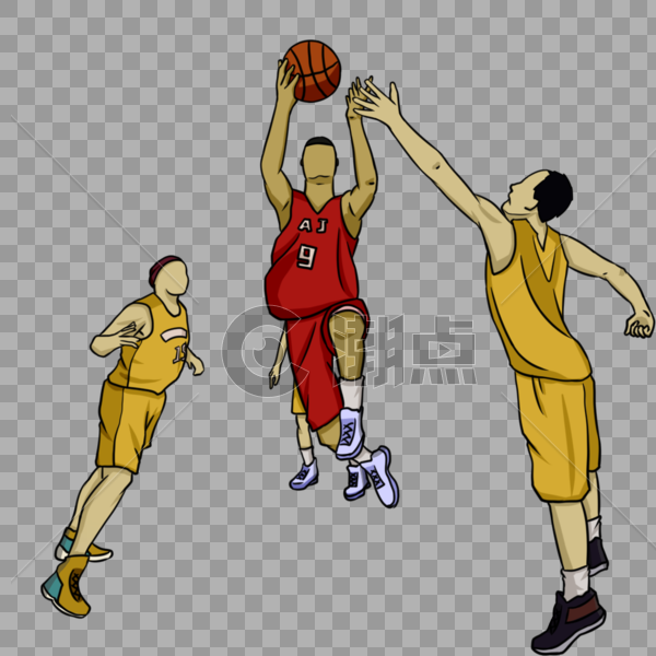 NBA投篮图片素材免费下载