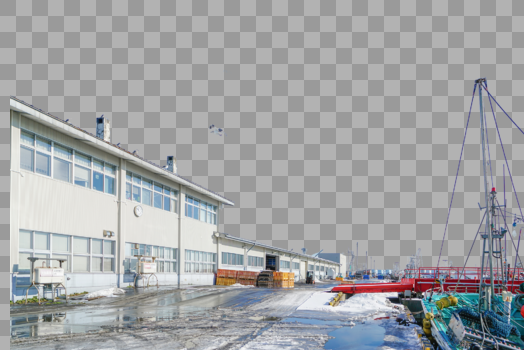 苫小牧海滨渔船码头图片素材免费下载