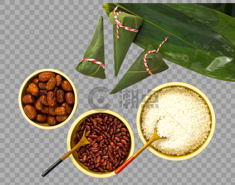 食材尖角粽子图片素材免费下载