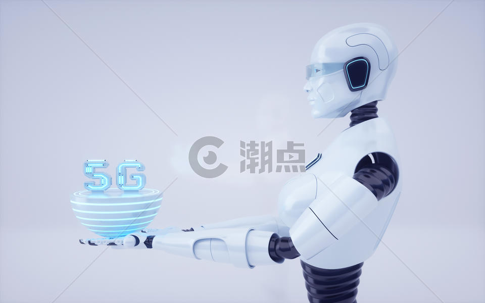 5g智能机器人图片素材免费下载