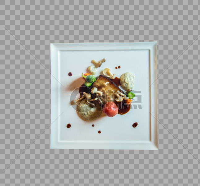 蘑菇青菜美食图片素材免费下载