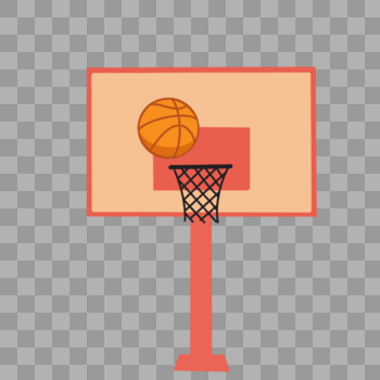 篮球架图片素材免费下载