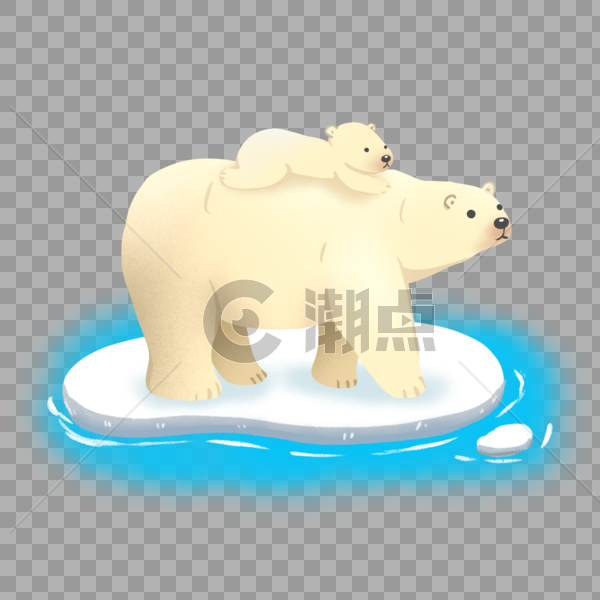 世界海洋日保护北极熊图片素材免费下载