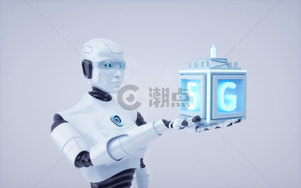 5G智能机器人图片素材免费下载