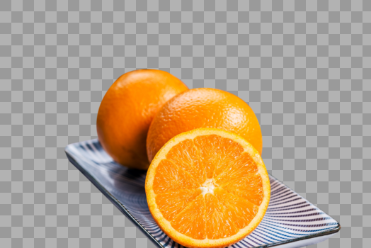 一盘橙子图片素材免费下载