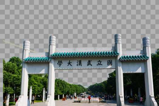 武汉大学风光图片素材免费下载